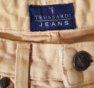 Trussardi Jeans Golden Line Vintage High-Waisted T