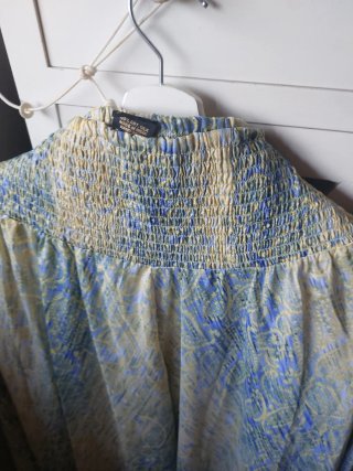 Falda pantalón ancha estampada