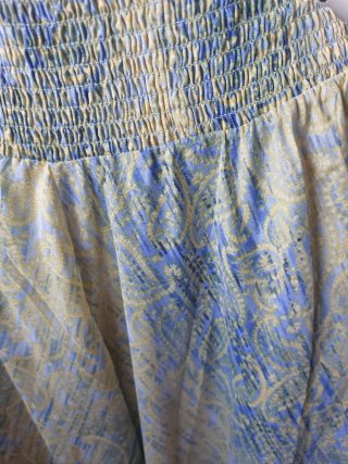 Falda pantalón ancha estampada