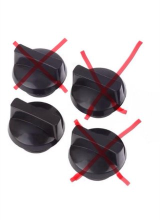 Tapones de plástico para bombas,motosierras etc.