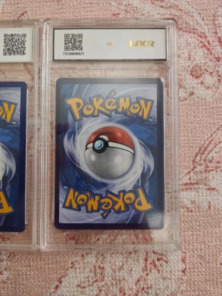 Pack 2 Cartas Pokémon Graduadas CGS y NXR