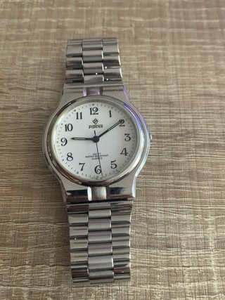Reloj Potens Plata y Blanco
