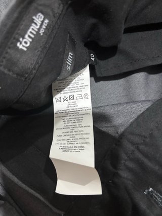 Traje de hombre gris