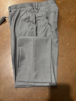 Traje de hombre gris