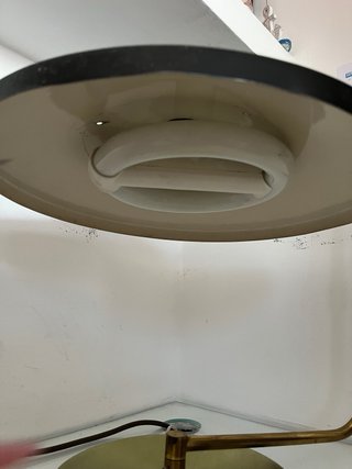 Lampada da tavolo Lumière - Design moderno ottone