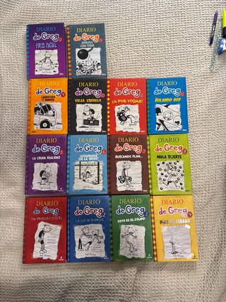 Libros del Diario de Greg 1-14