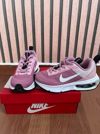 Zapatillas Nike Air Max Niña Rosa Blancas