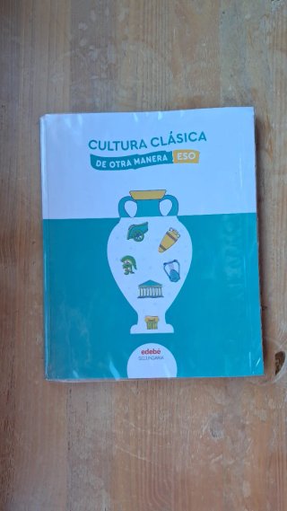 Libro Cultura Clásica 2 ESO edebe