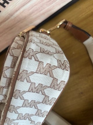 Borsa Michael Kors Beige/Marrone