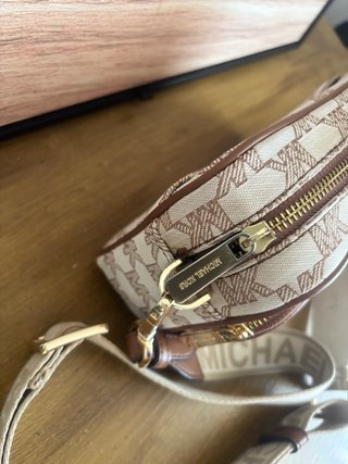 Borsa Michael Kors Beige/Marrone