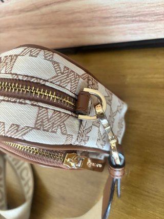 Borsa Michael Kors Beige/Marrone