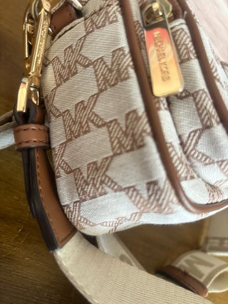 Borsa Michael Kors Beige/Marrone
