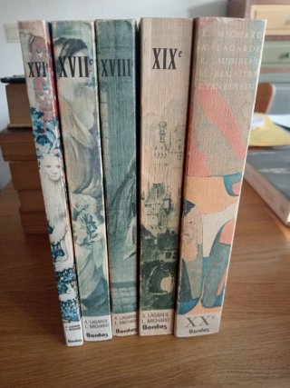 Collection littéraire LAGARDE & MICHARD 5 libros