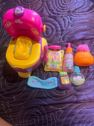 Accesorios Bellies: Bañera, Botella, Bote Glitter