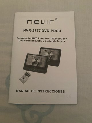 Reproductor DVD Portátil Neuvr 9
