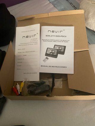 Reproductor DVD Portátil Neuvr 9