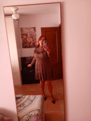 Vestido informal estampado