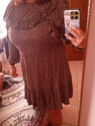 Vestido informal estampado
