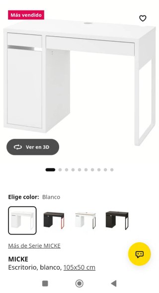 Escritorio Ikea Blanco