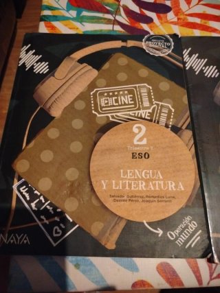 Libro de lengua y literatura de 2 ESO