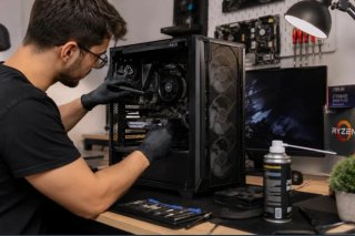 Se hace mantenimiento y optimización de pcs