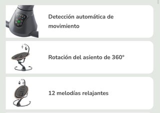 Hamaca Eléctrica Maxi-Cosi Cassia Graphite