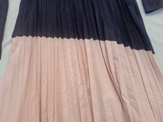 Vestido T 4XL Azul y Rosa. Medidas en descripción