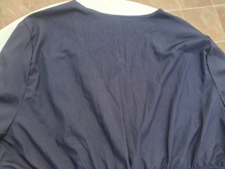 Vestido T 4XL Azul y Rosa. Medidas en descripción