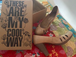 Zapatos Coolway Piel Beige Talla 37
