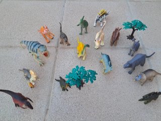 Lote figuras dinosaurios