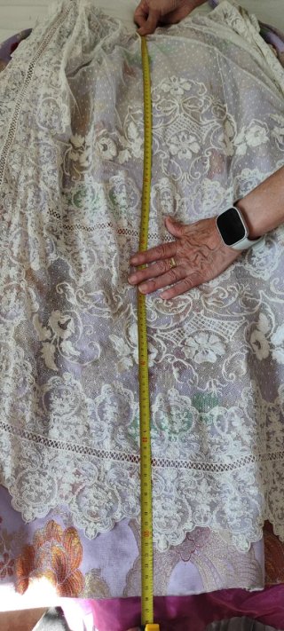 Traje de Fallera Niña Morado Floral