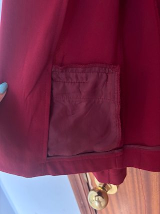 Blazer burdeos