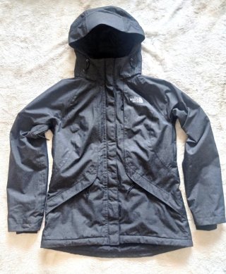 The North Face Cazadora Con Forro Polar Gris S