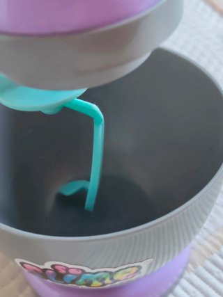 Mezcladora Slime Morada y Gris