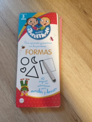 Libro infantil Abremente Formas