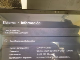 ASUS Zenbook Pro 16X OLED Nuovo