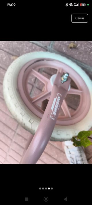 Bici de equilibrio con cesta hasta 5 años