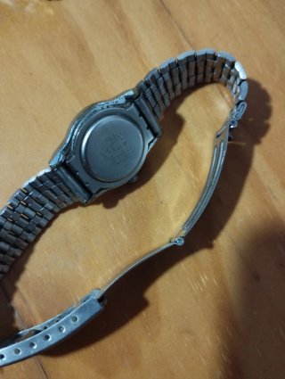 Reloj Casio Plata y Blanco