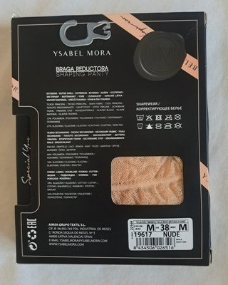 Braga Reductora Ysabel Mora M/38 Nude