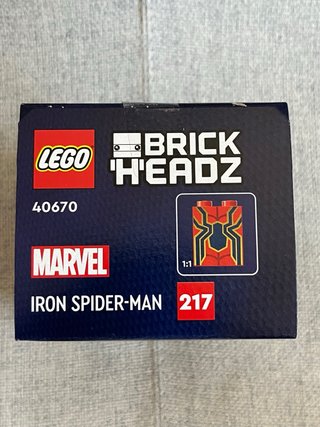 LEGO BrickHeadz 40670 Iron Spider-Man Marvel nuevo