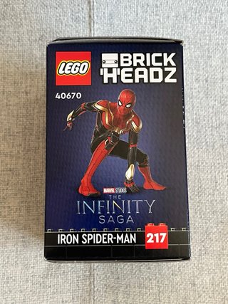 LEGO BrickHeadz 40670 Iron Spider-Man Marvel nuevo