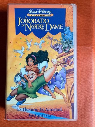 VHS El Jorobado de Notre Dame (Español)
