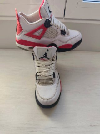 Air Jordan 4 Red Cement - Talla 36