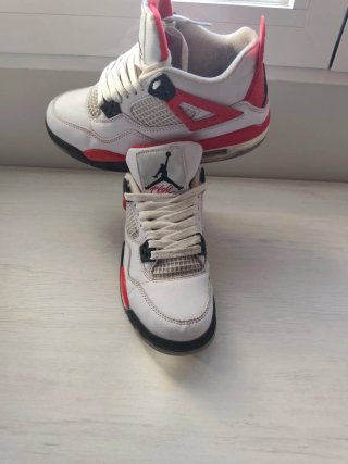 Air Jordan 4 Red Cement - Talla 36
