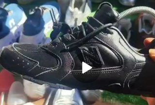 Sneakers New Balance miu miu marroni nere