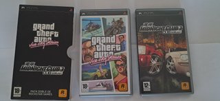 Pack PSP GTA Vice City & Midnight Club 3 España