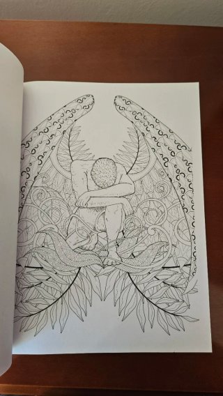 Libro colorear hadas adultos antiestrés