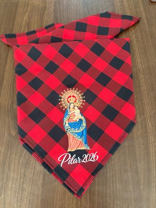 Pañuelo Virgen del Pilar  2026 (elegir modelo)