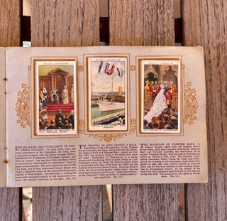 Álbum inglés Cromos - 1935 Jorge V Jubileo Plata