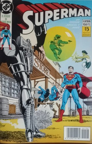 LOTE 10 COMICS DE SUPERMAN.ARMAGEDDON 2001.